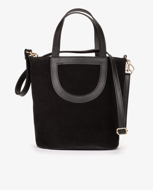 Cuplé BOLSO SHOPPING SERRAJE NEGRO Rebajas baratas