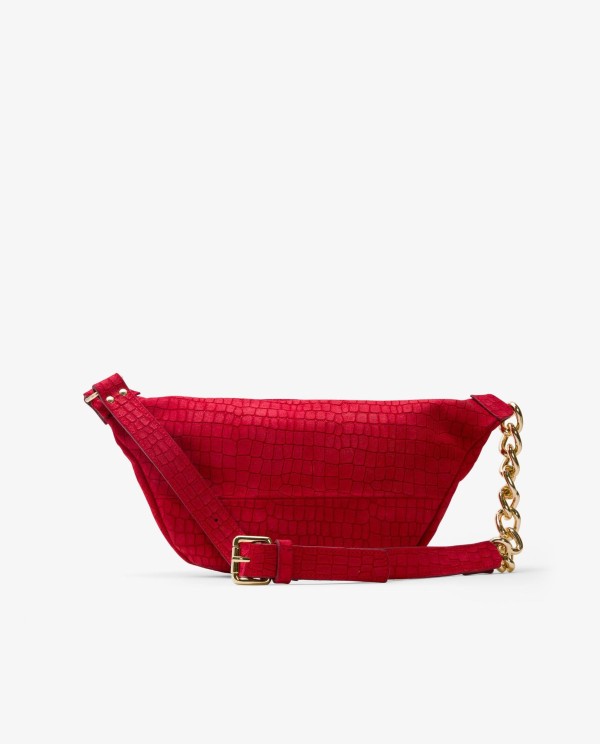 Cuplé RIÑONERA LETRAS SERRAJE COCO ROJO Oferta especial