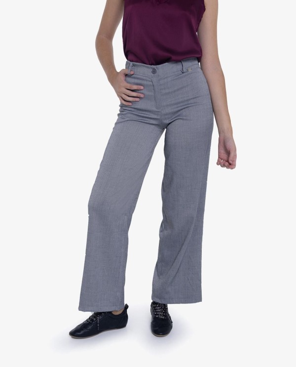 Cuplé PANTALON RECTO ESPIGA GRIS Precio ultrabajo