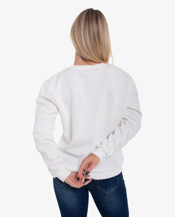 Cuplé SUDADERA BLANCA DE ALGODÓN CON LOGO CUPLÉ Ofertas
