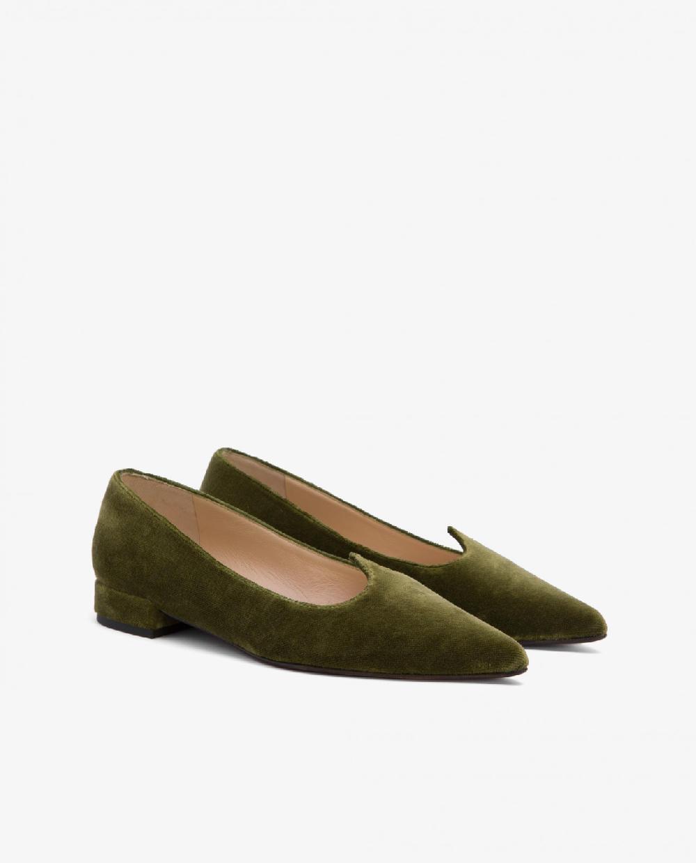 Cuplé BAILARINA SEVILLA TERCIOPELO VERDE COMPRAR AHORA