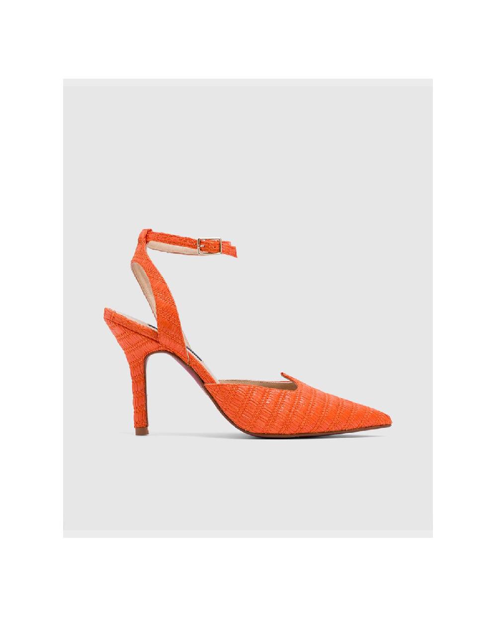 Cuplé SALON DEST. VEJER RAFIA NARANJA