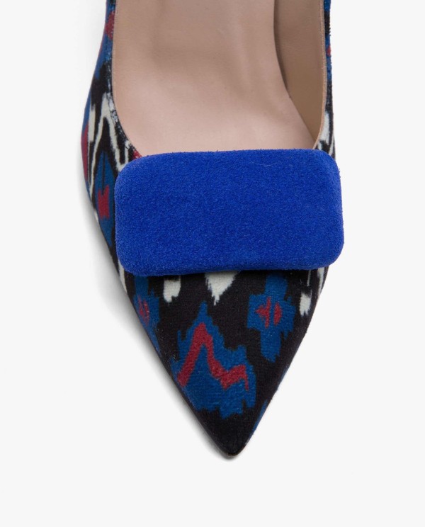 Cuplé ADORNO PARA ZAPATO SERRAJE AZUL Última moda