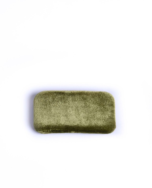 Cuplé ADORNO PARA ZAPATO TERCIOPELO VERDE