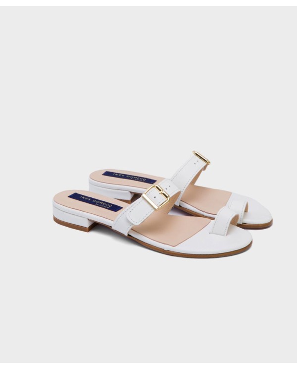 Cuplé SANDALIA BARBATE NAPA BLANCO Ofertas