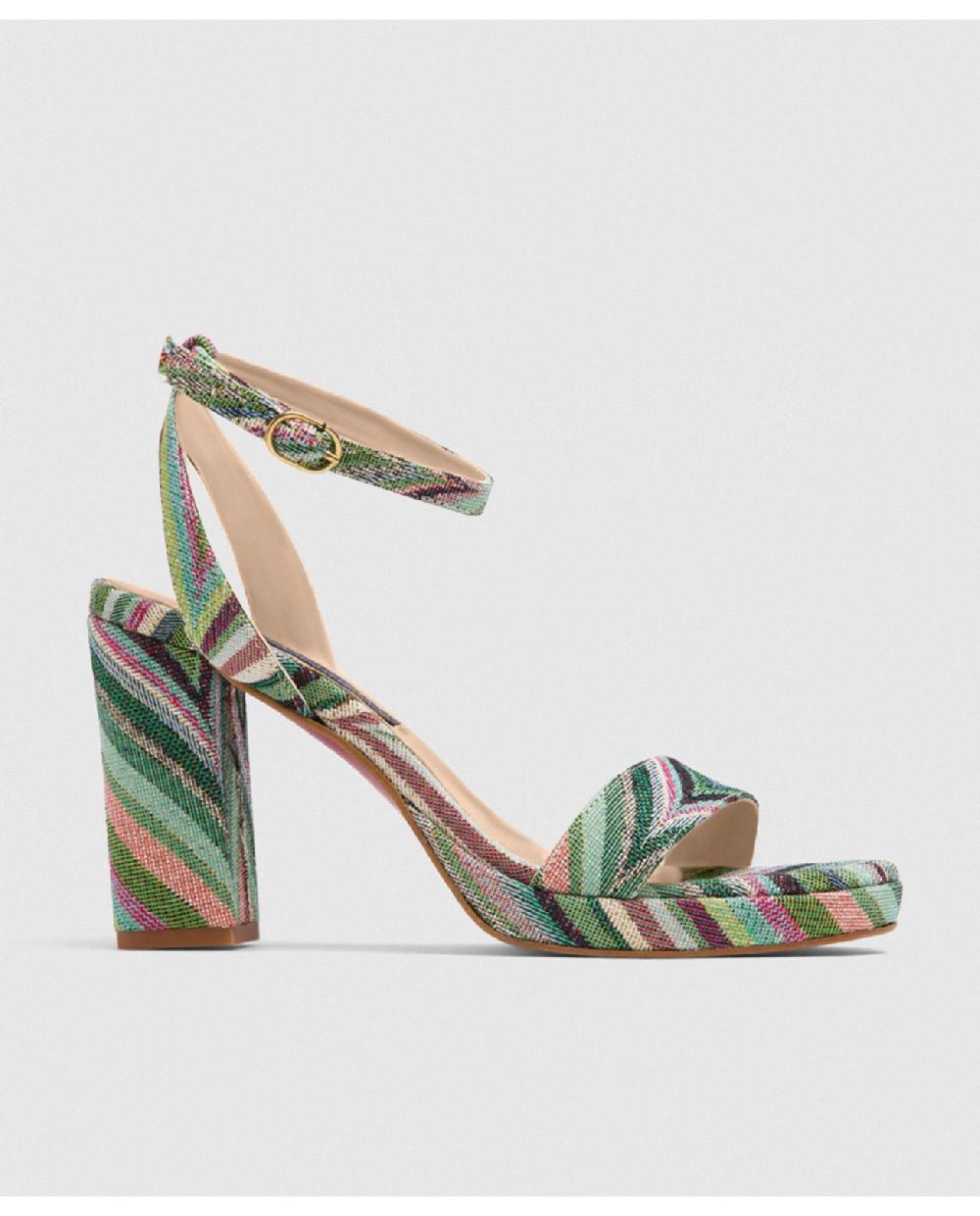 Cuplé SANDALIA CONIL TEXTIL MULTICOLOR Rebajas baratas