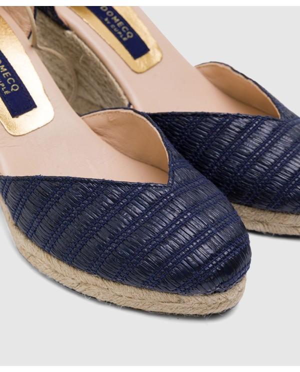 Cuplé ESPADRILL CONIL RAFIA AZUL
