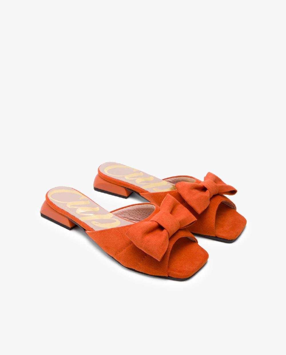 Cuplé PALA ACOLCHADA ULTRASUEDE NARANJA Envío gratis