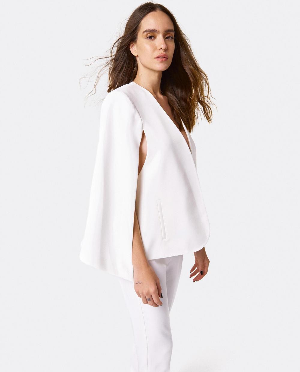 Cuplé CHAQUETA CAPA CREP BLANCO ÚLTIMAS EDICIONES