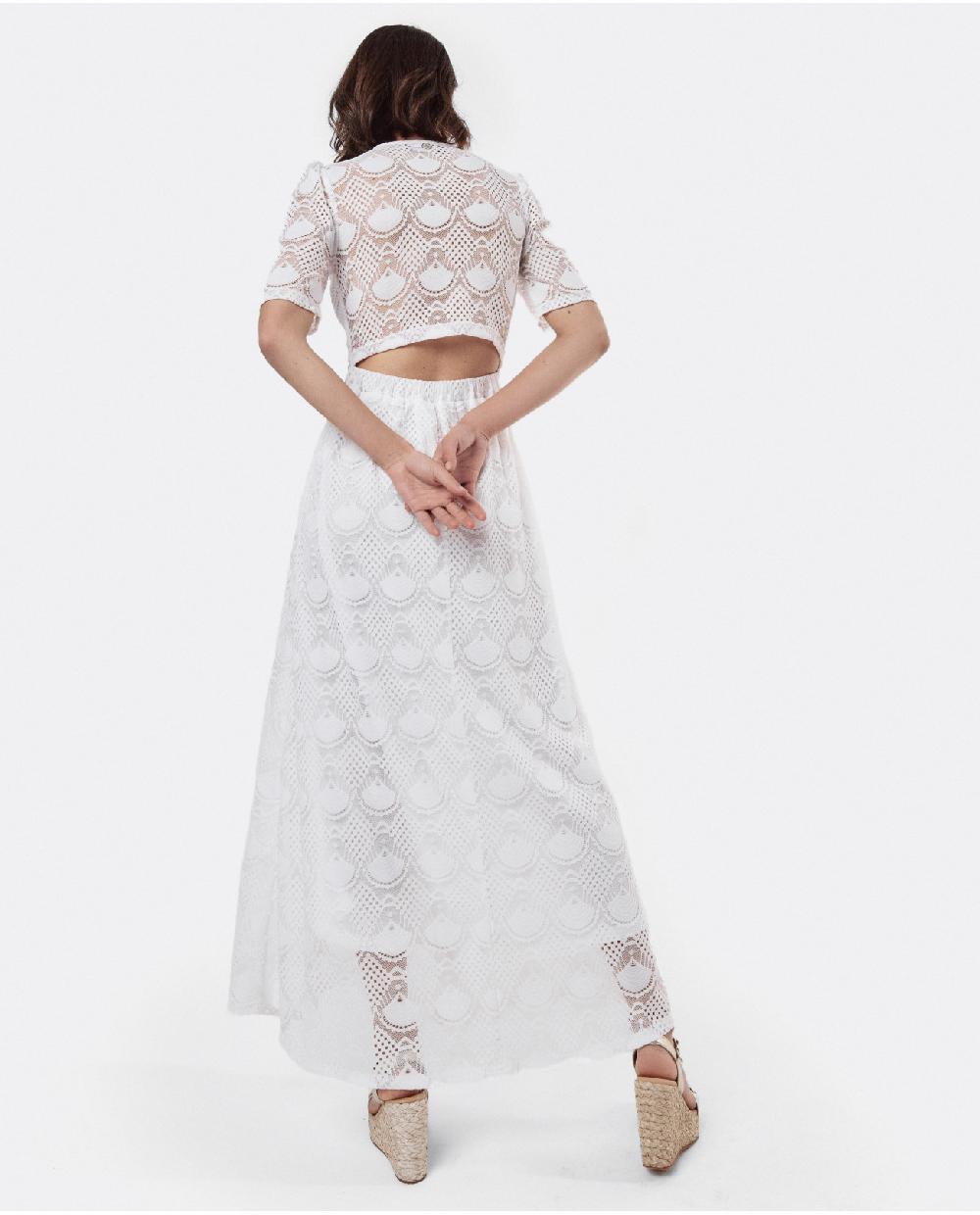 Cuplé VESTIDO ESCOTE ARO PUNTO BLANCO Últimos 2 días