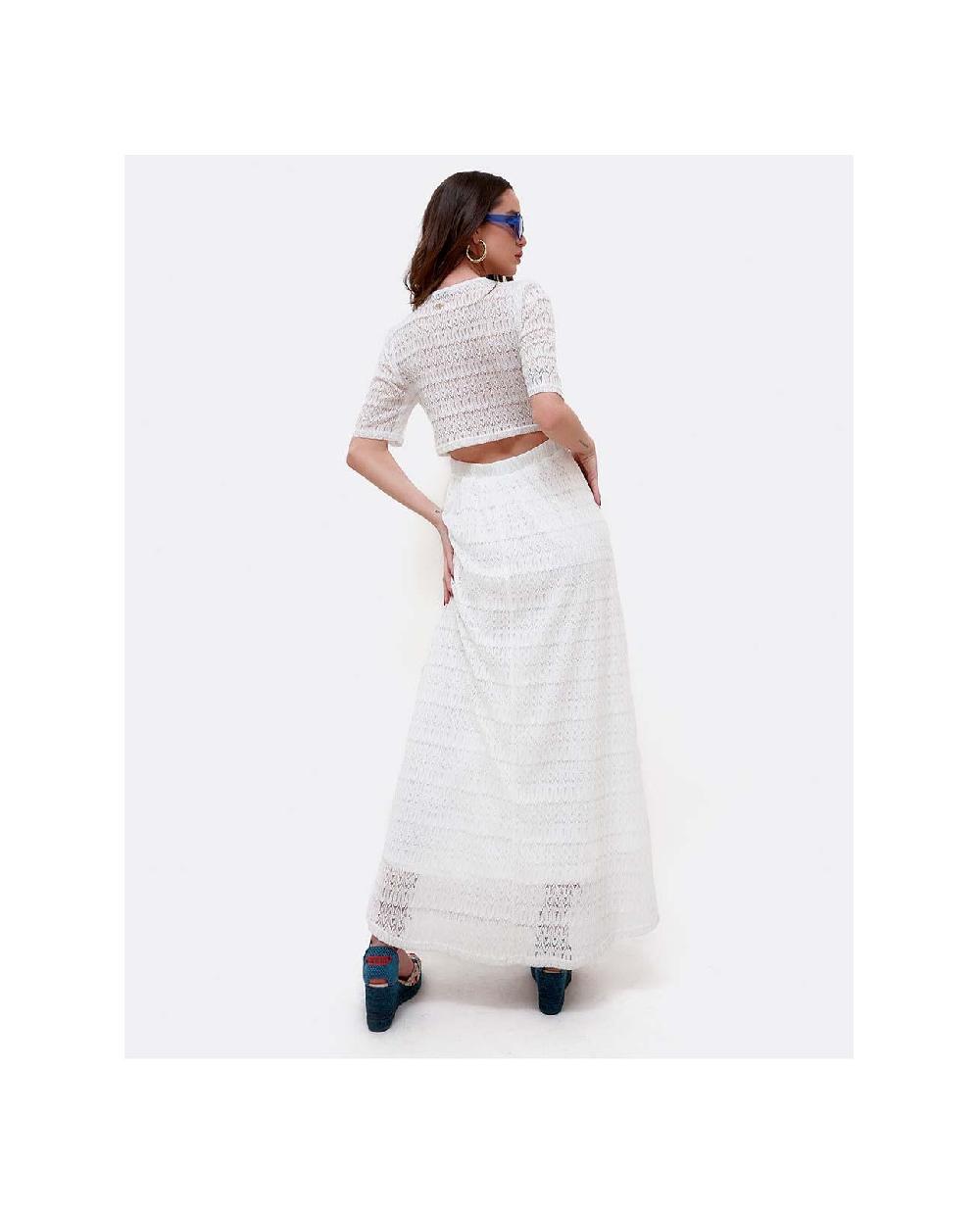 Cuplé VESTIDO ESCOTE ARO PUNTO BLANCO Últimos 2 días