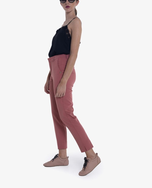 Cuplé PANTALON CREP ROSA Solo hoy