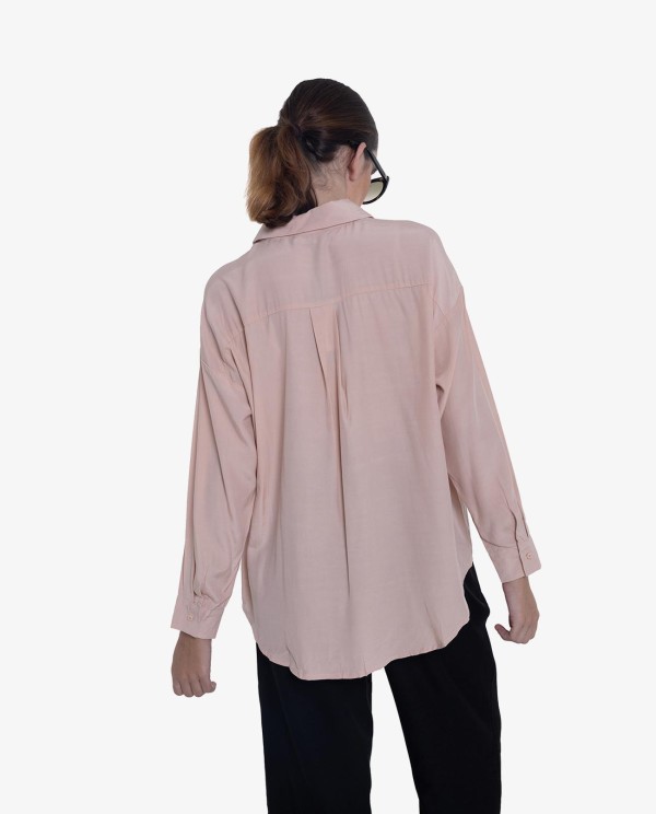 Cuplé CAMISA BÁSICA COLOR NUDE Oferta exclusiva