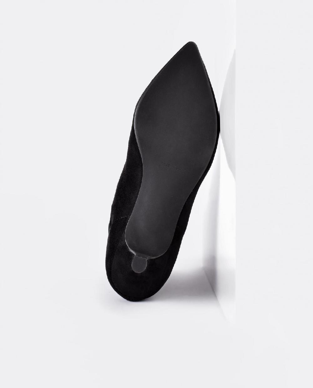 Cuplé BOTIN LICRA TACON BAJO ULTRASUEDE STRECH NEGRO Grandes ahorros