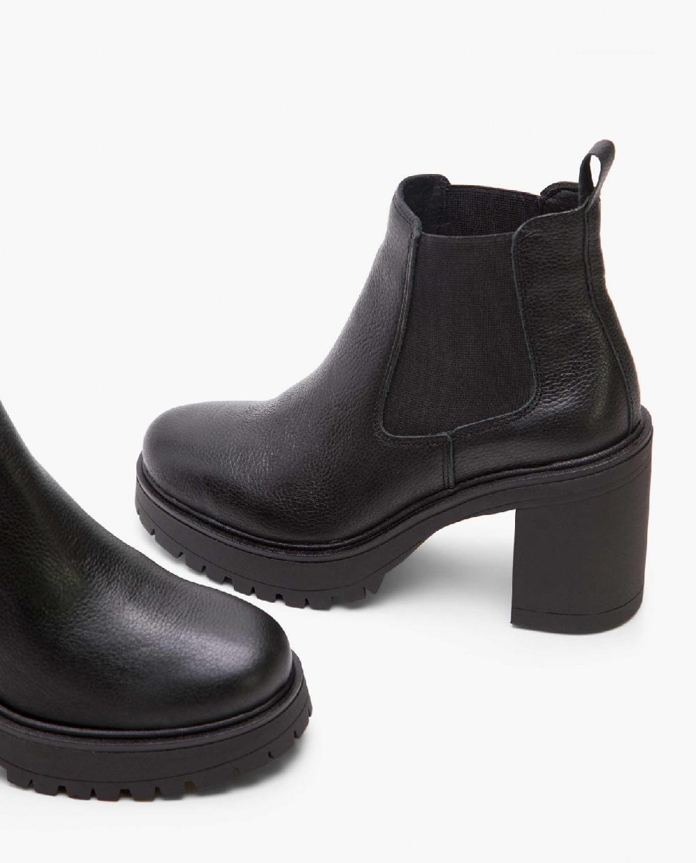 Cuplé BOTIN ELASTICO NAPA BUGUI NEGRO Outlet online