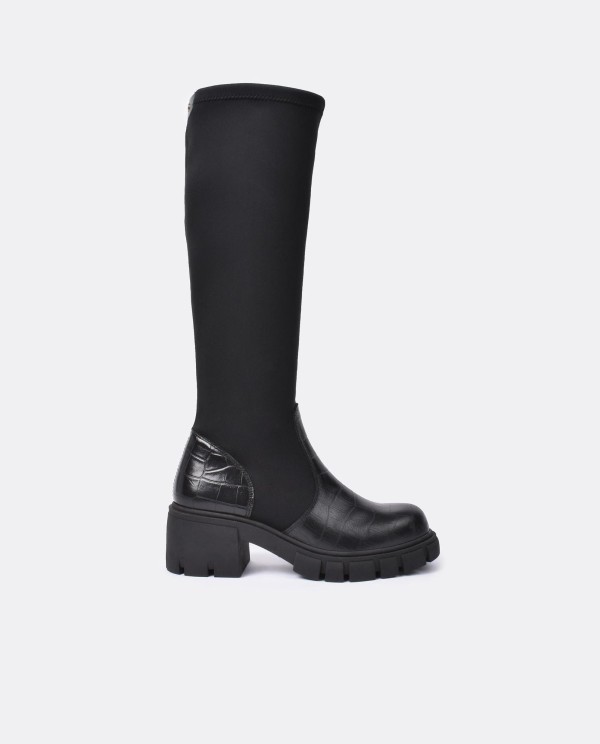 Cuplé BOTA PALA Y TALON LICRA/COCO NEGRO