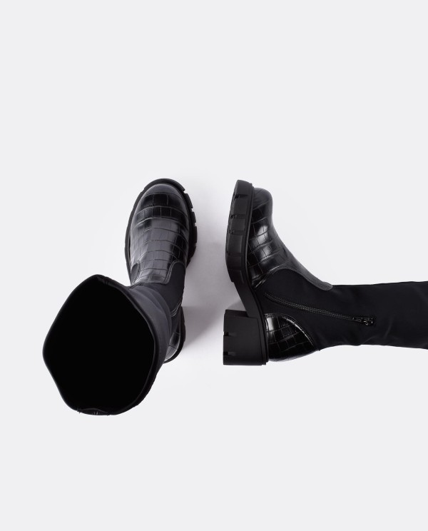 Cuplé BOTA PALA Y TALON LICRA/COCO NEGRO En oferta