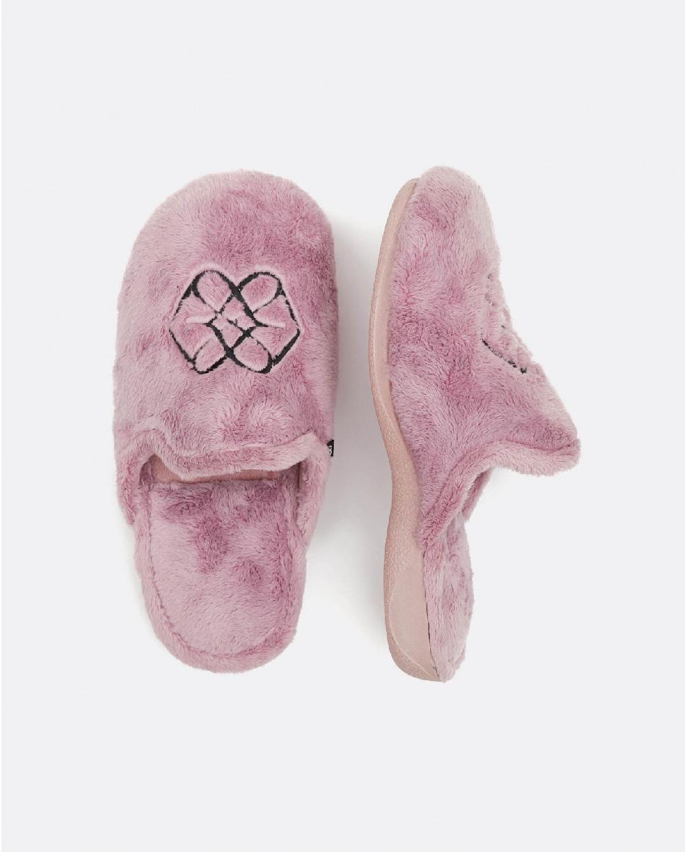 Cuplé ZAPATILLAS HOME PELO LILA Ventas relámpago