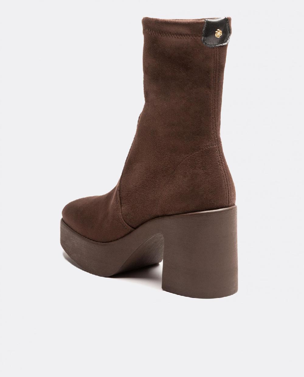 Cuplé BOTIN PLATAFORMA ULTRASUEDE STRECH MARRON Mejor oferta