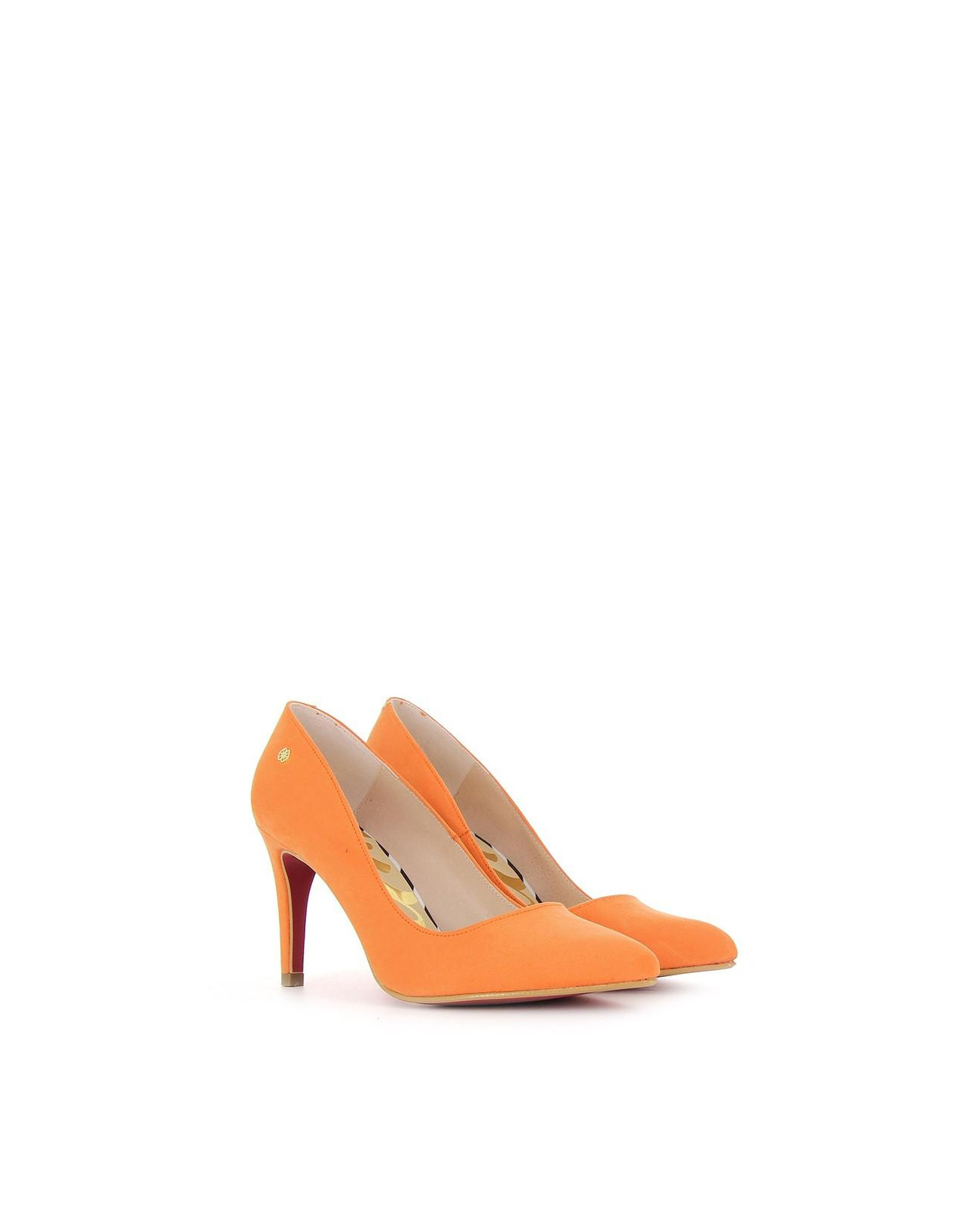 Cuplé STILETTO ULTRASUEDE ORANGE Oferta especial