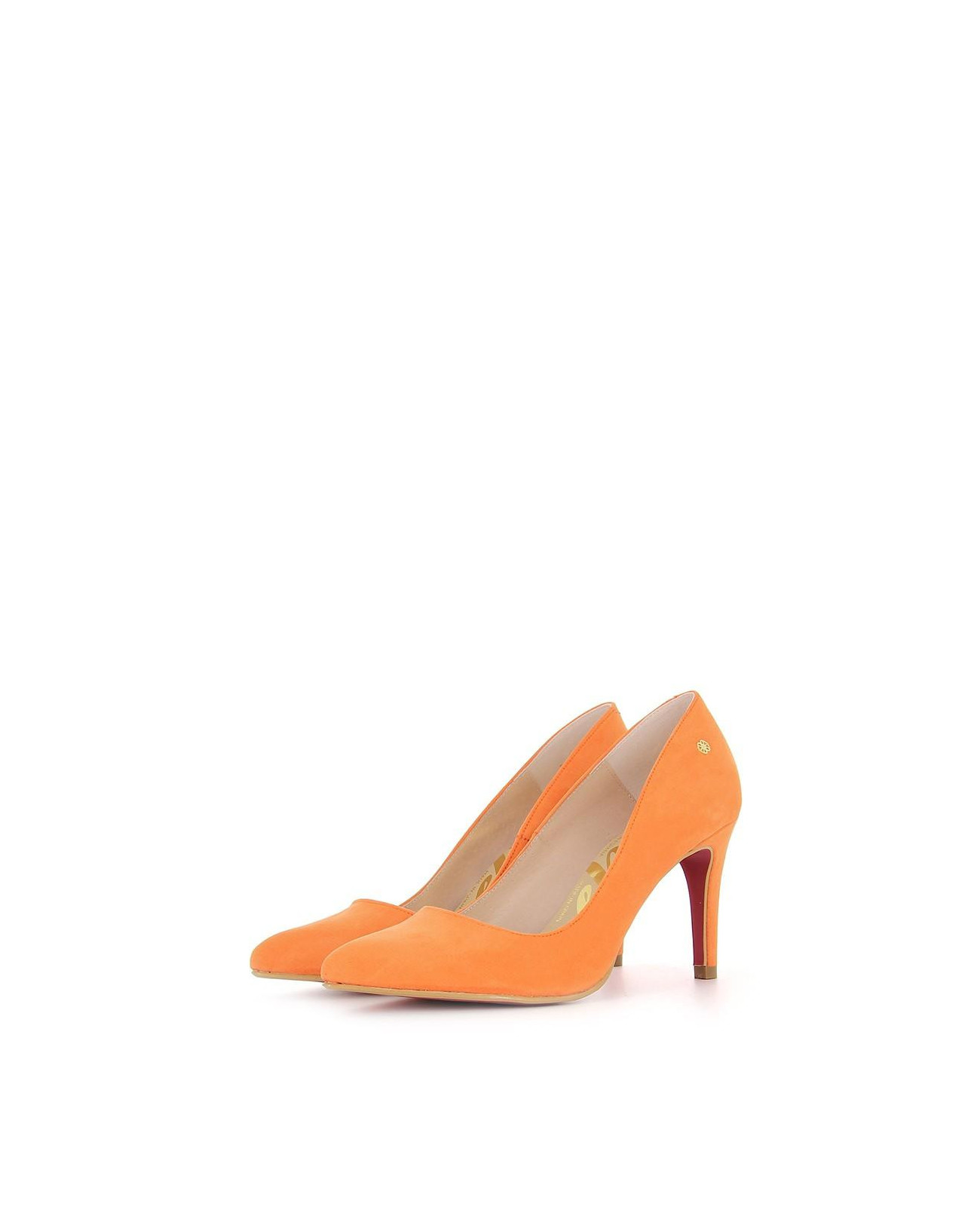 Cuplé STILETTO ULTRASUEDE ORANGE Oferta especial