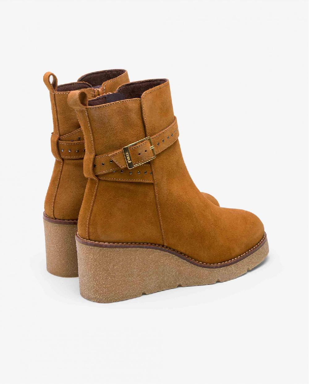 Cuplé BOTIN CUÑA SERRAJE CUERO Envío gratis