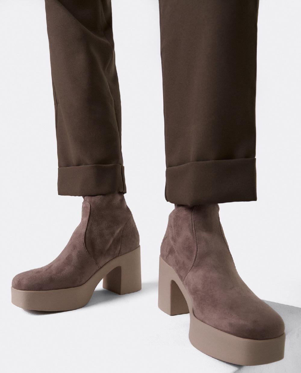 Cuplé BOTIN PLATAFORMA ULTRASUEDE STRECH VISON