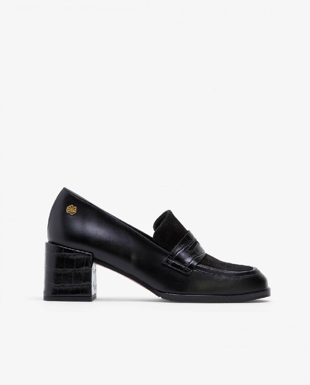 Cuplé MOCASIN ANTIFAZ NAPA NEGRO
