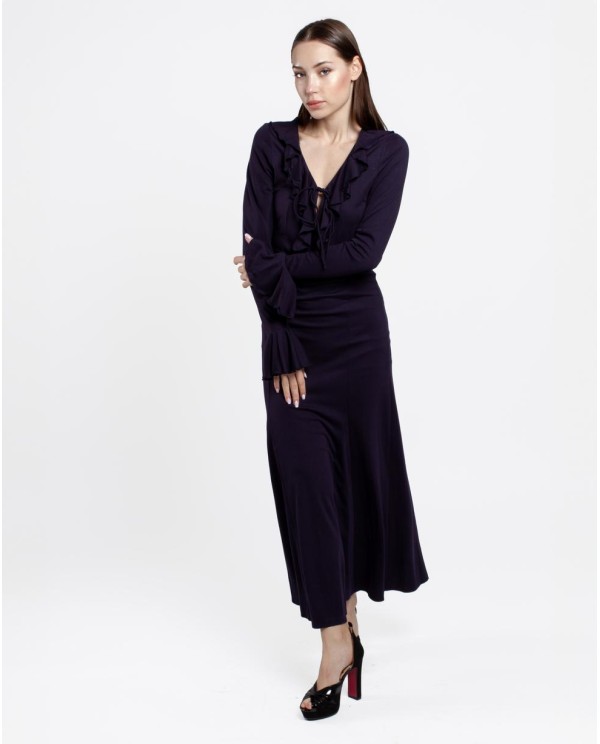 Cuplé VEST. LARGO VOLANTES PUNTO MARINO En oferta