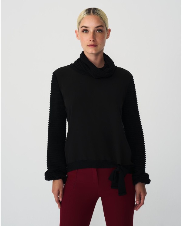 Cuplé JERSEY PUÑOS PUNTO NEGRO Oferta exclusiva