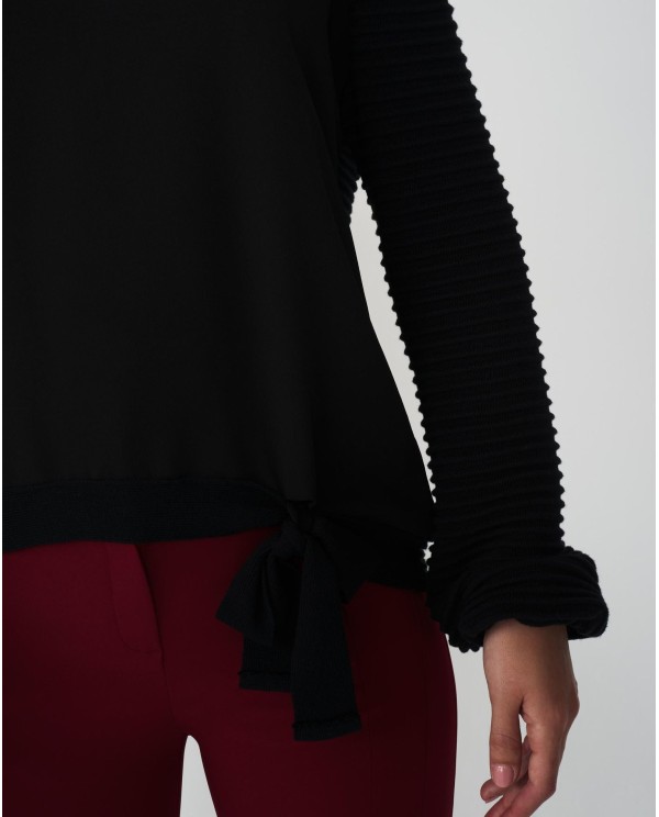 Cuplé JERSEY PUÑOS PUNTO NEGRO Oferta exclusiva