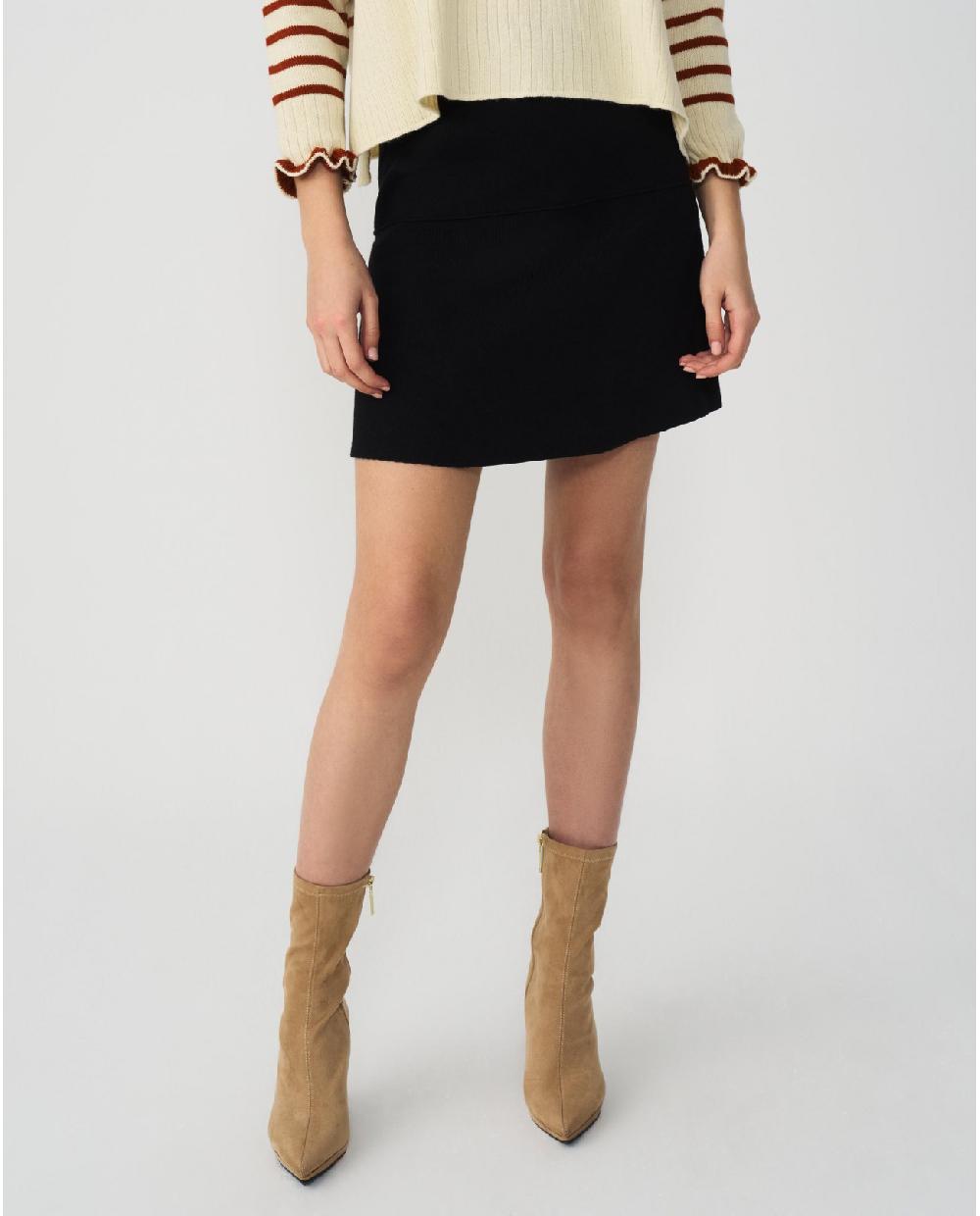 Cuplé FALDA MINI VOLANTE PUNTO NEGRO