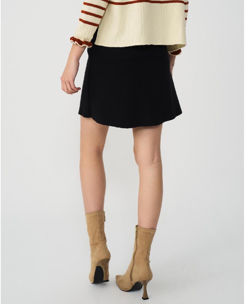 Cuplé FALDA MINI VOLANTE PUNTO NEGRO Descuento por venta flash