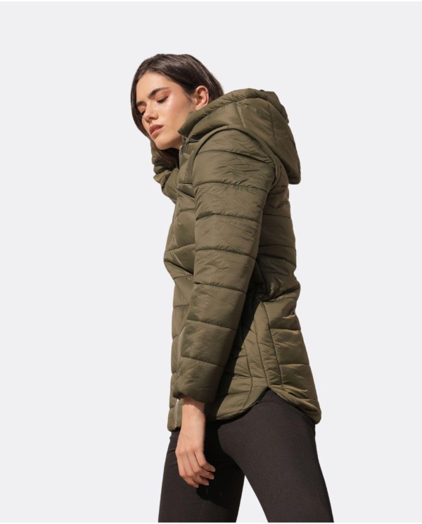 Cuplé PARKA NYLON VERDE Outlet