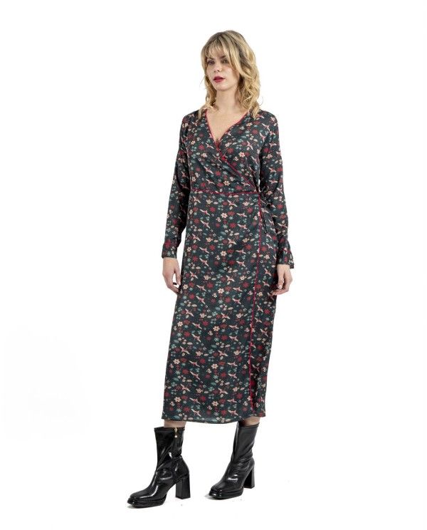 Cuplé KIMONO CREP ESTAMPADO ASIÁTICO Tienda