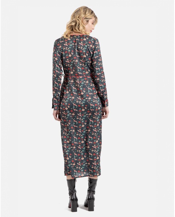 Cuplé KIMONO CREP ESTAMPADO ASIÁTICO Tienda