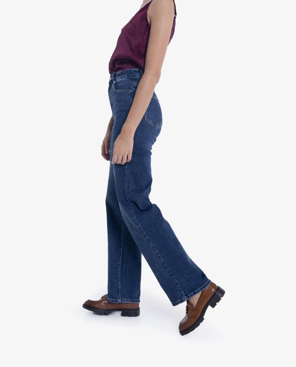 Cuplé VAQUERO RECTO DE DENIM AZUL CLÁSICO Rebajas top