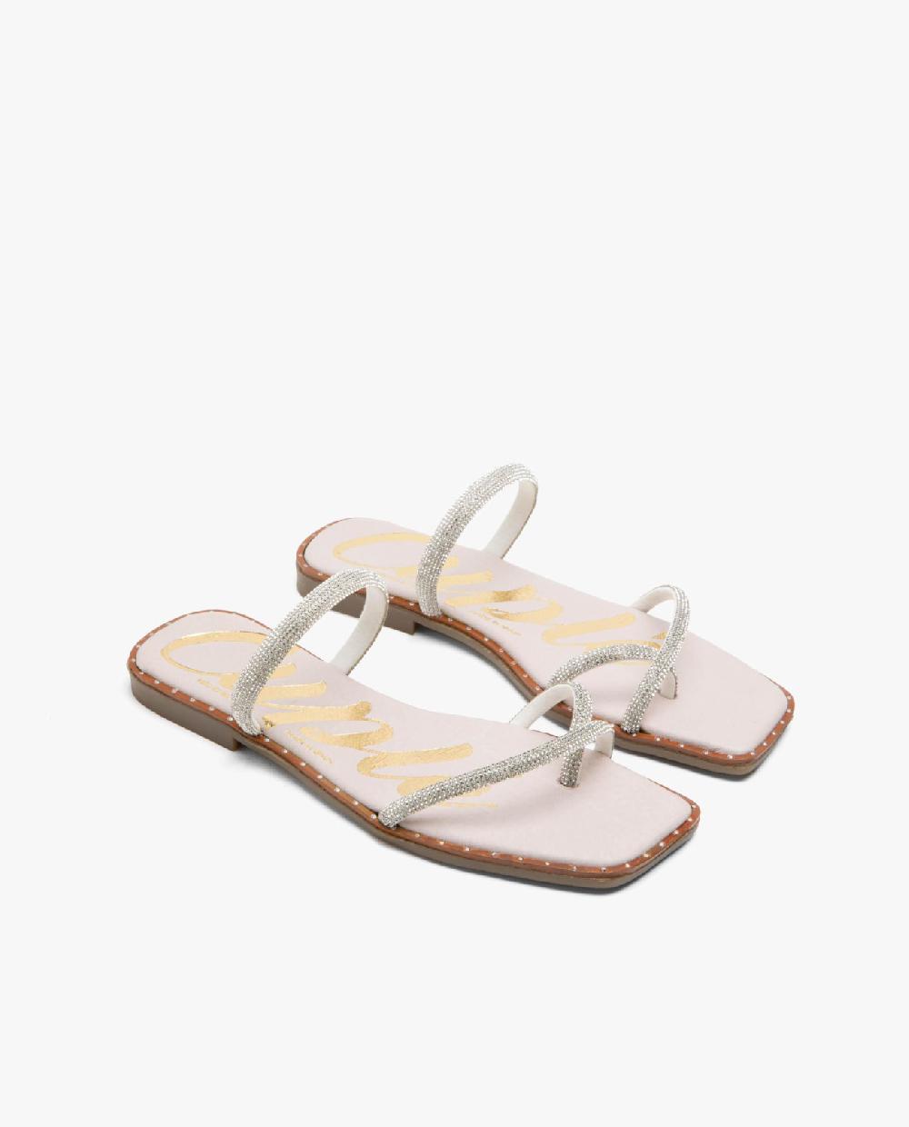 Cuplé SANDALIA STRASS PLATA Ofertas de temporada