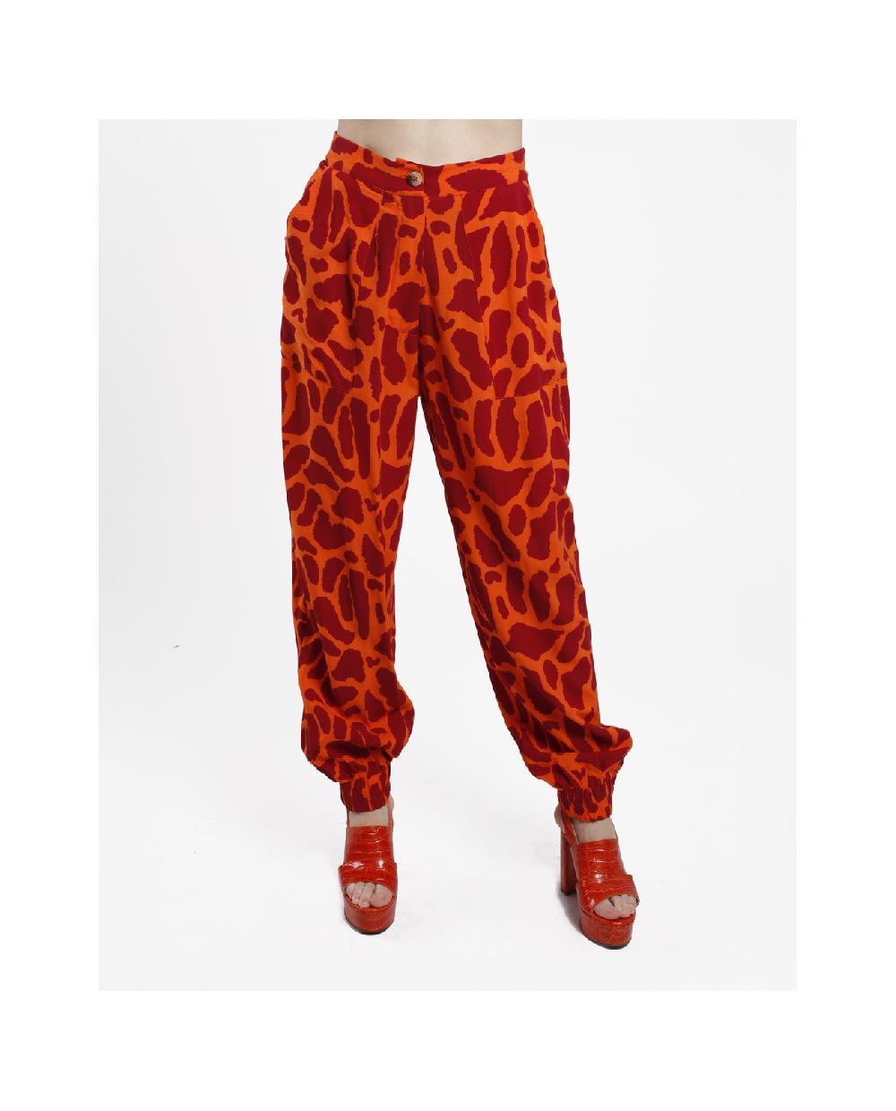 Cuplé PANTALON JOGGER CREP ESTAMPADO JIRAFA Tienda