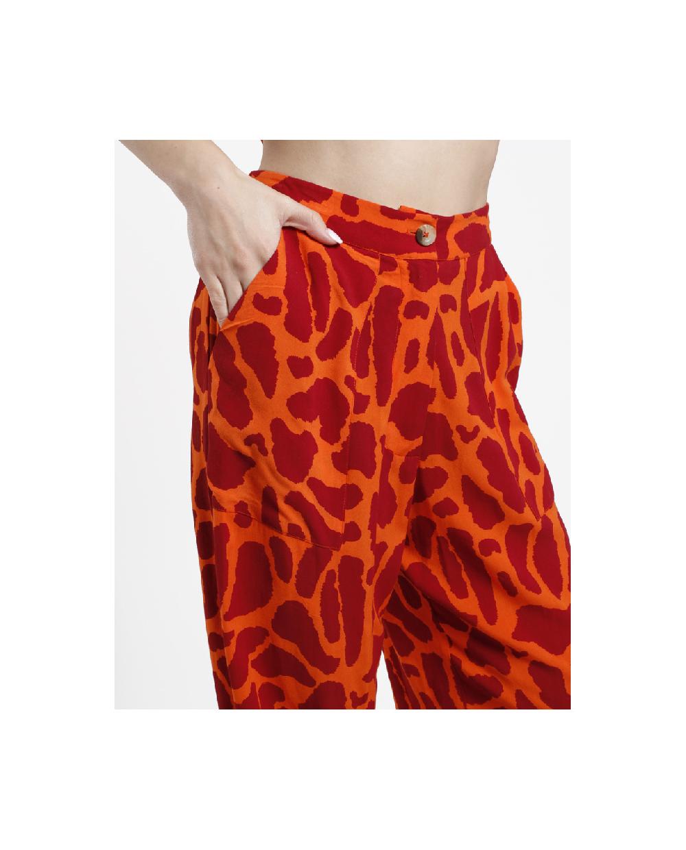 Cuplé PANTALON JOGGER CREP ESTAMPADO JIRAFA Tienda