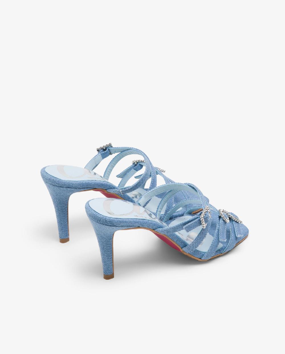 Cuplé SANDALIA TIRAS VAQUERO AZUL Ofertas de temporada