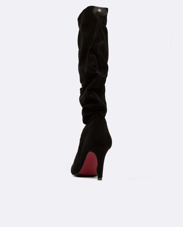 Cuplé BOTA ARRUGADA ULTRASUEDE STRECH NEGRO Rebajas baratas