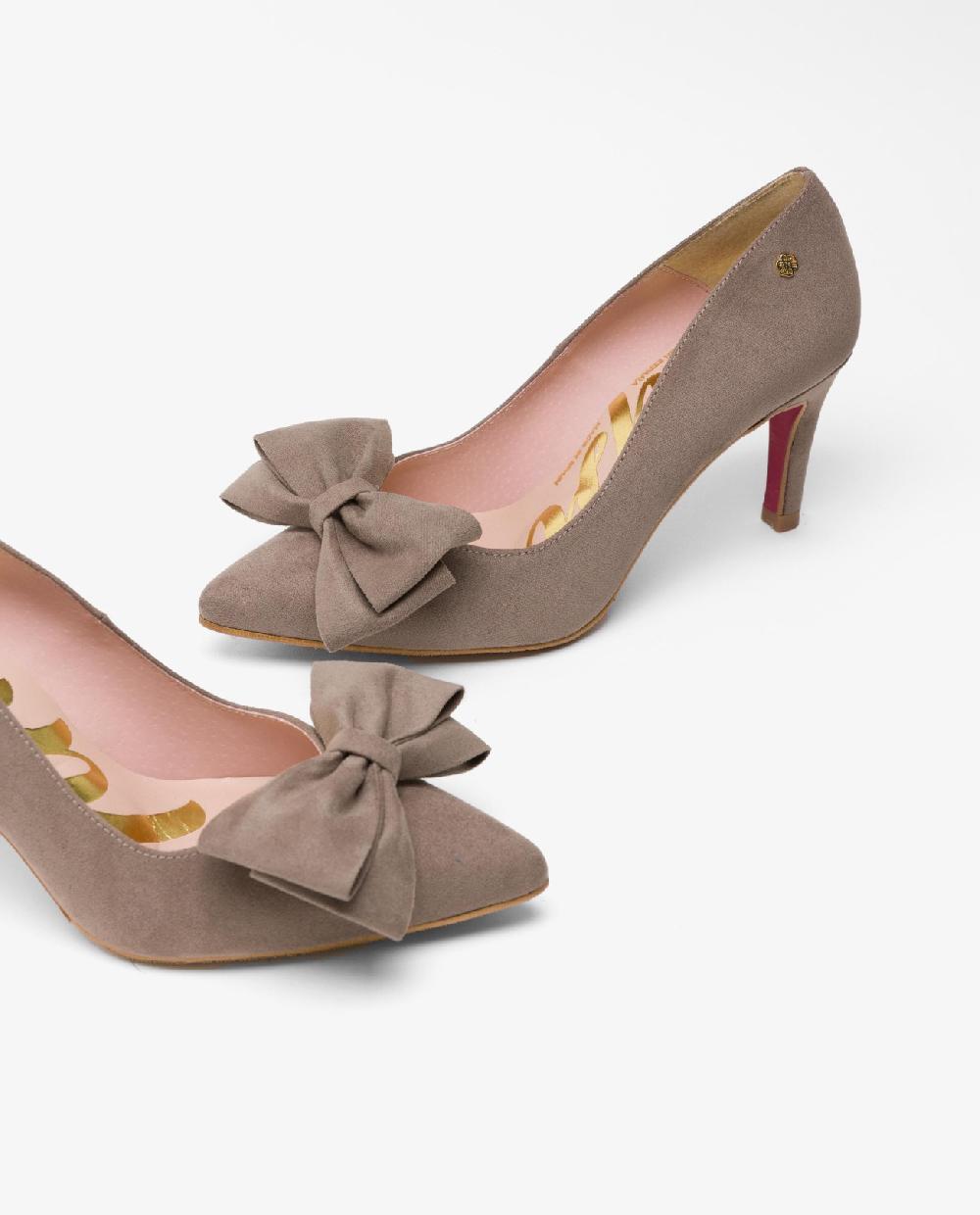 Cuplé SALÓN LAZO ULTRASUEDE VISON Rebajas de fábrica
