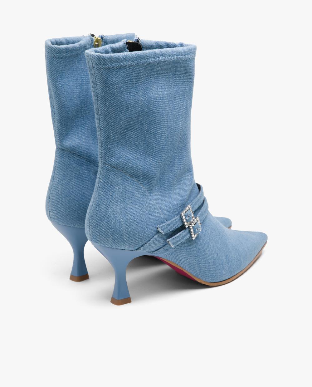 Cuplé BOTIN HEBILLA VAQUERO AZUL Ventas relámpago