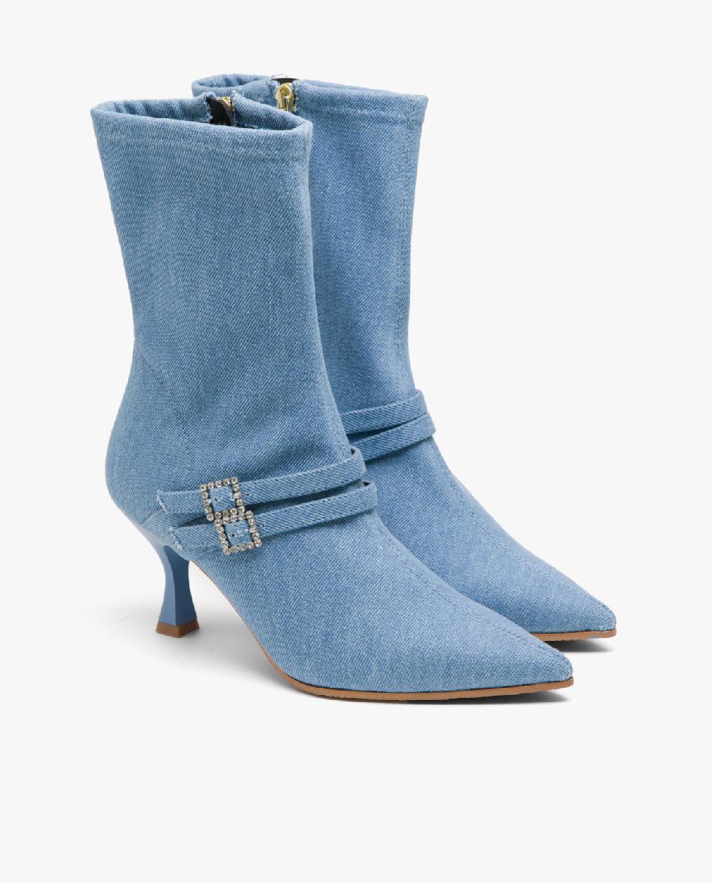 Cuplé BOTIN HEBILLA VAQUERO AZUL Ventas relámpago