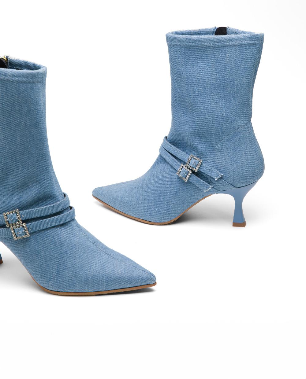 Cuplé BOTIN HEBILLA VAQUERO AZUL Ventas relámpago