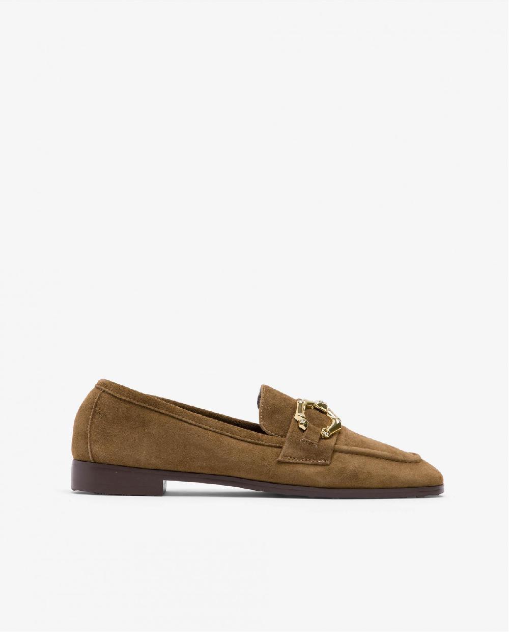 Cuplé MOCASIN HEBILLA ANTE MARRON Tienda