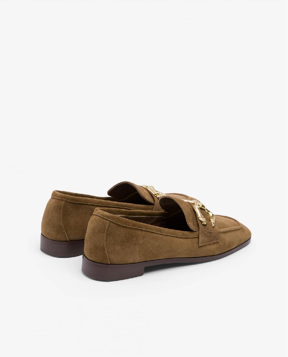 Cuplé MOCASIN HEBILLA ANTE MARRON Tienda