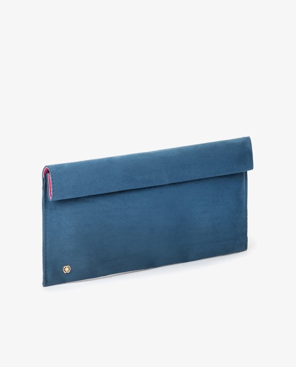 Cuplé CARTERA IMAN ULTRASUEDE AZUL Rebajas online