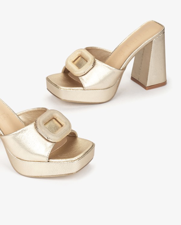 Cuplé ZUECO RASO ORO Rebajas top